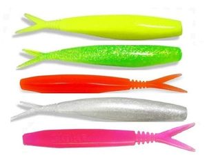 Iscas Artificiais Soft Pure Strike Shad 11cm c/8