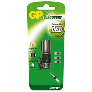 Mini Lanterna GP Compacta Led Alta Potência 7 Lúmenes