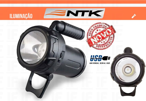 Lanterna Recarregável Led Jasper da Nautika - Imagem 4