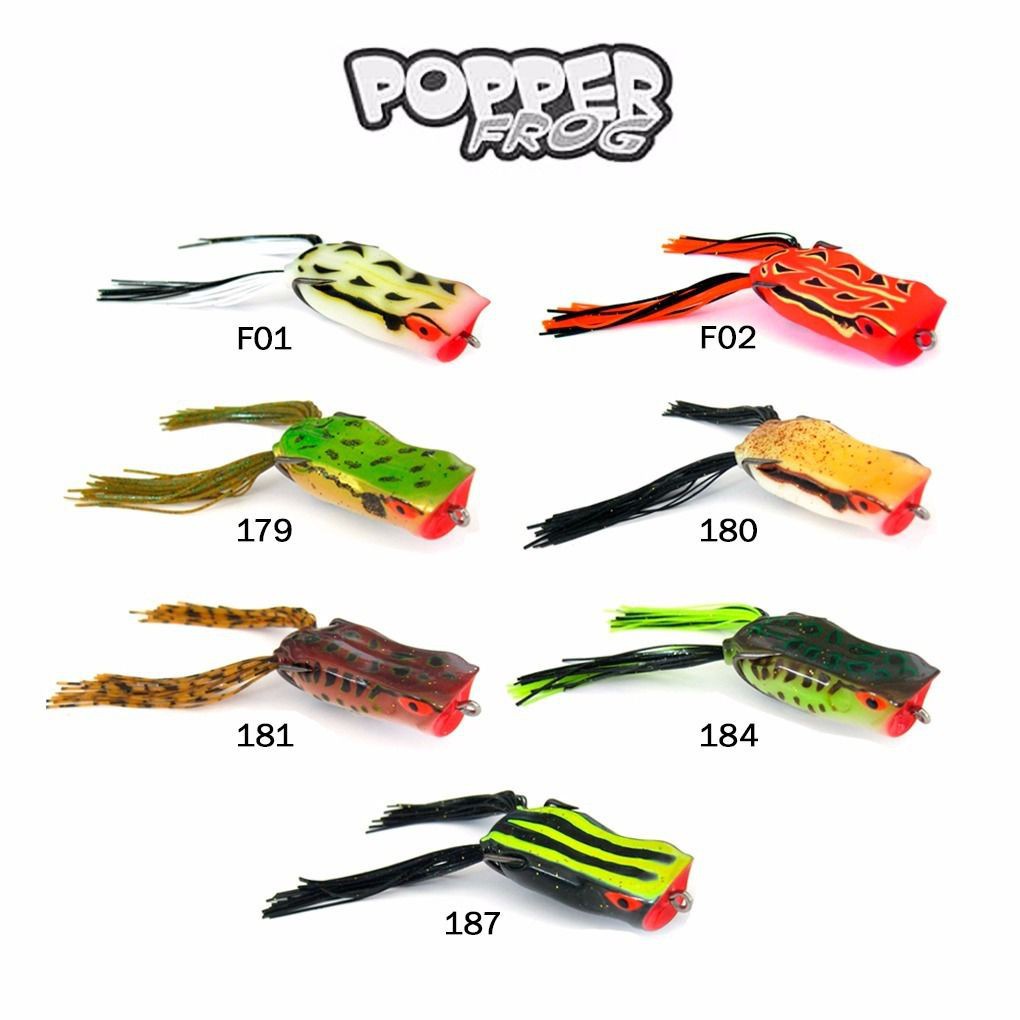Isca Artificial Popper Frog 55 Marine Sports