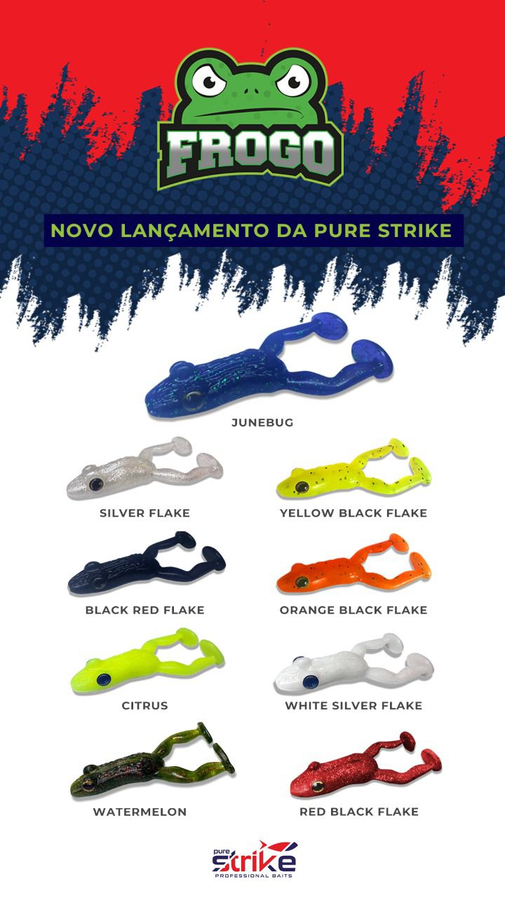 Isca Artificial Frogo - Pure Strike